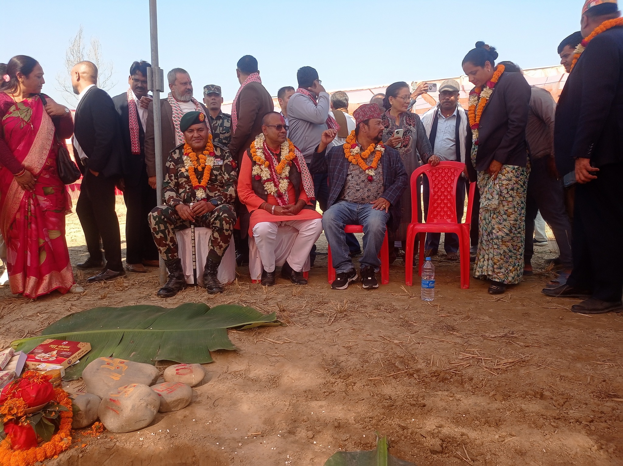 बर्दिबासमा  सौर्य ऊर्जा जडानको काम सुरु